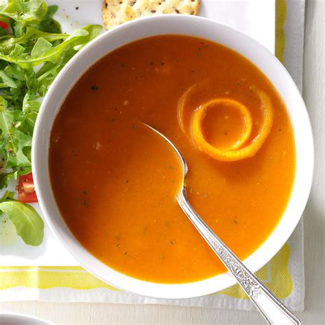 Tomato Orange Soup Recipe Taste Of Home