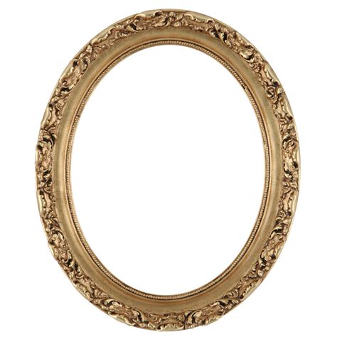 Rome Oval Picture Frame Antique Gold Leaf Victorian Frames