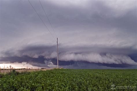 Tornado Warned Thunderstorm In Kansas