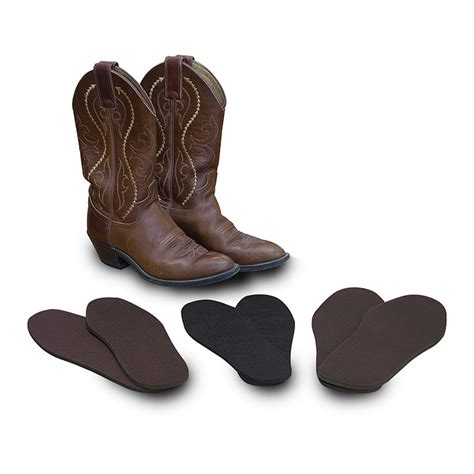Cowboy Boots Insoles Shock Absorbing Shoe Inserts