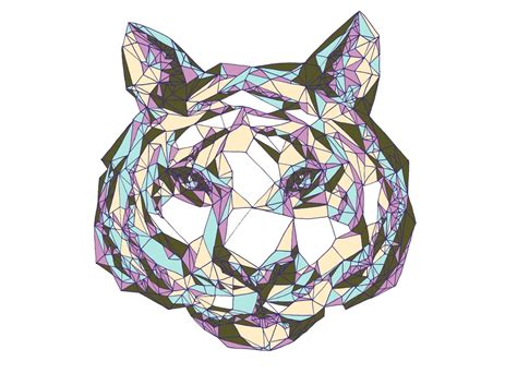 Crystal Tiger By Julia Sonmi Heglund Threadless