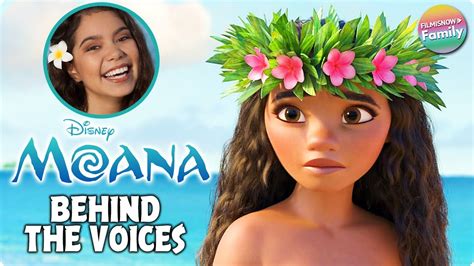 Moana 2016 Behind The Voices Of The Disney Animated Movie Youtube