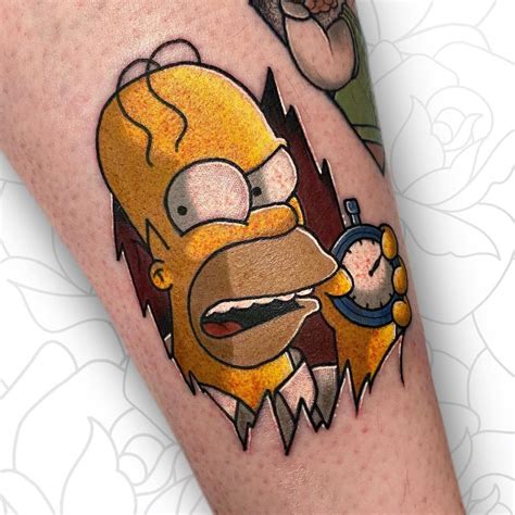 Los Simpson Los Mejores Tatuajes De La Historia Best Mystic Zone