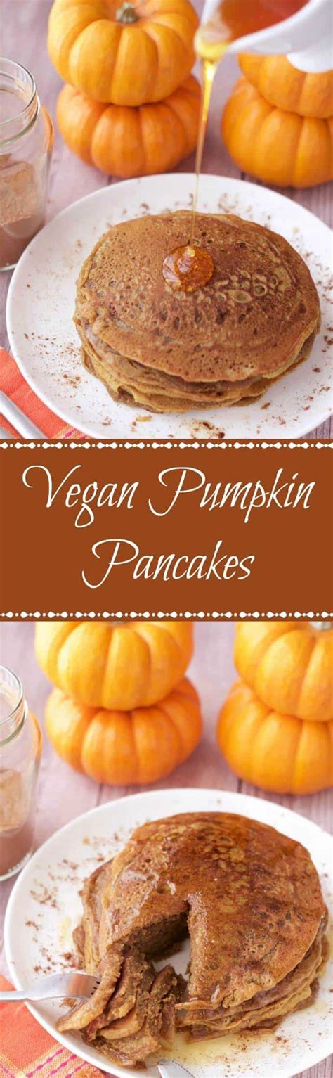 Vegan Pumpkin Pancakes Loving It Vegan