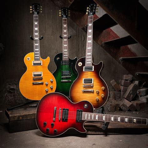 Slash Presenta Sus Nuevos Modelos De Guitarra Les Paul