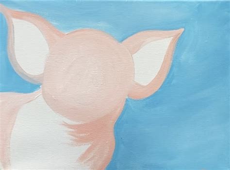 Pig Painting Step By Step Acrylic Tutorial For Beginners