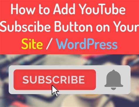 How To Add Subscribe Button On Youtube Videos 2022
