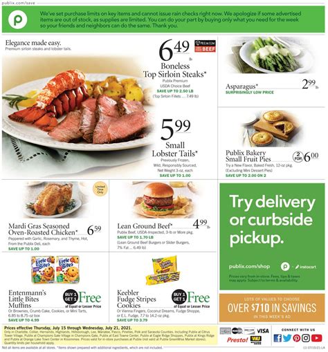 Publix Current Weekly Ad 0715 07212021 Frequent