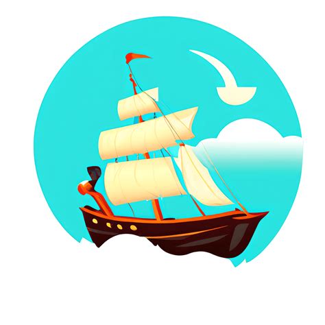 Pirate Ship Graphic · Creative Fabrica