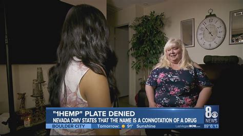 woman says dmv denied 1hemp personalized license plate request youtube