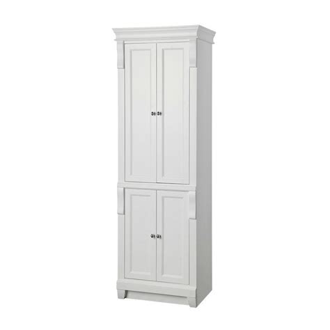 You may discovered one other white bathroom tall cabinet higher design ideas. Foremost Naples 24 in. W x 17 in. D x 74 in. H Bathroom ...