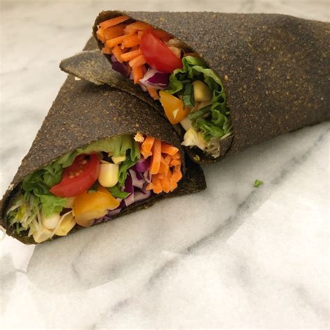 Raw Veggie Filled Spinach Wrap Recipe Raw 4 The Health Of It