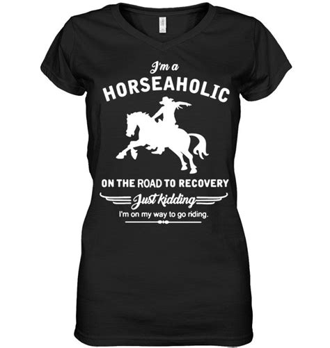 Funny Horse Shirt I Am A Horseaholic Horse Shirt Funny Horse Horse