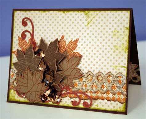 See more ideas about fall cards, thanksgiving cards, stampin up cards. Oh My Crafts Blog: Fall Leaves Card