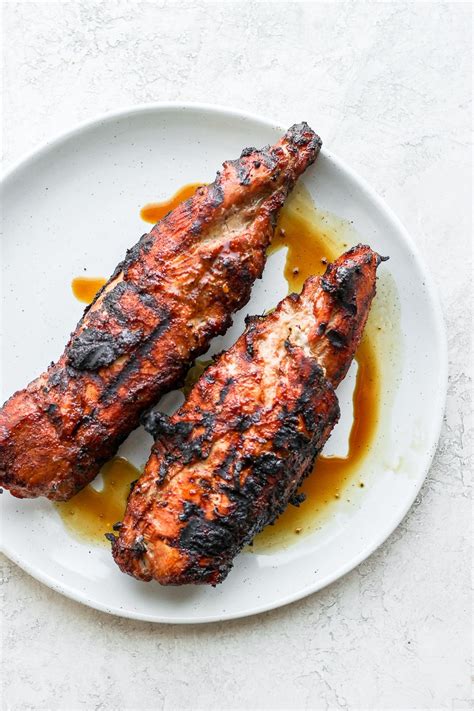 You will want to look for pork tenderloin that is not packaged in a rub or marinade, as we are going to brine and season the the best pork tenderloin recipes always start with a brine because brining = the juiciest pork tenderloin. Juicy Grilled Pork Tenderloin (dry rub + marinade) - Fit ...