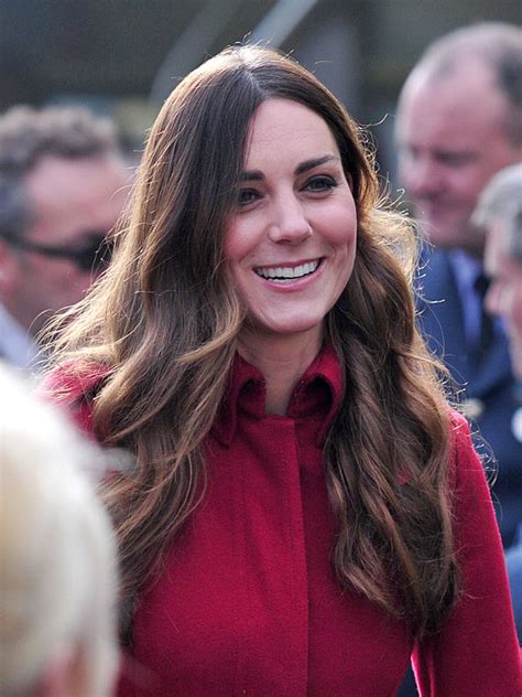 Kate Middleton At Remembrance Day — Debuts New Center Part In Her Hair Hollywood Life