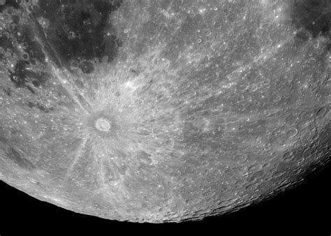 Moon Crater Tycho Moon Crater Tycho