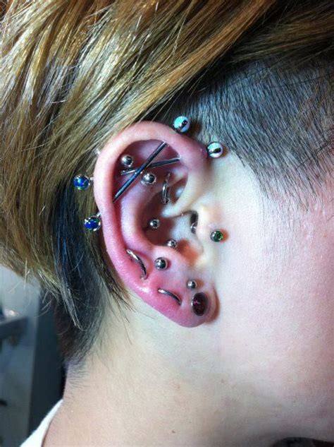 Intense Piercings Ear Conch Piercing Tragus Piercings Body Piercing Jewelry Piercing