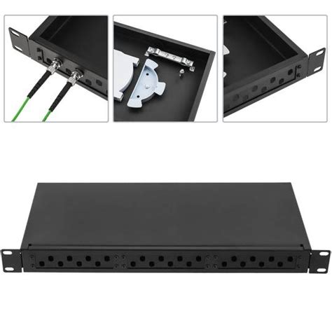 Patch Panel De Fibra Ptica U Negro De St Cablematic