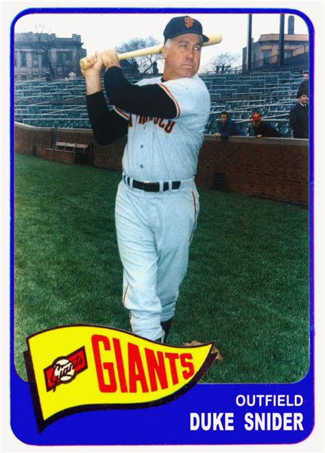 We did not find results for: Cards That Never Were: 1965 Topps Duke Snider - 30 Tribute Card Project - Part 9