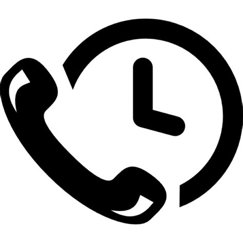 Okay, maybe i'm late to the party, but i just noticed the clock icon was displaying the correct time. Phone auricular and a clock Icons | Free Download