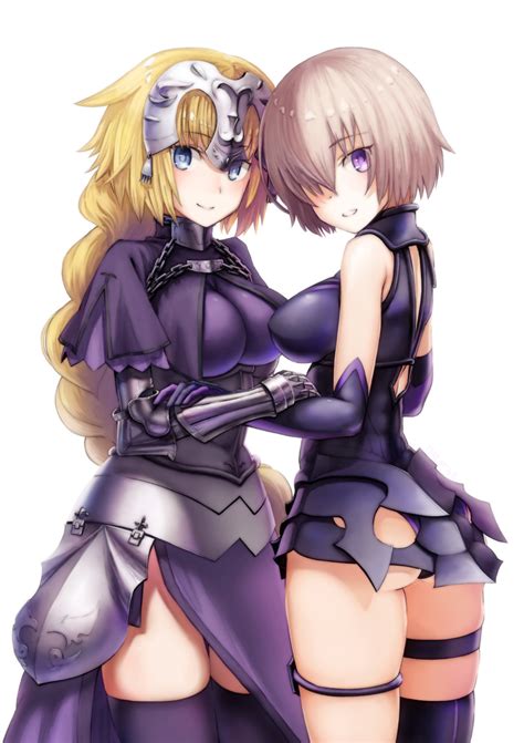 Jeanne Darc Mash Kyrielight And Jeanne Darc Fate And 2 More Drawn