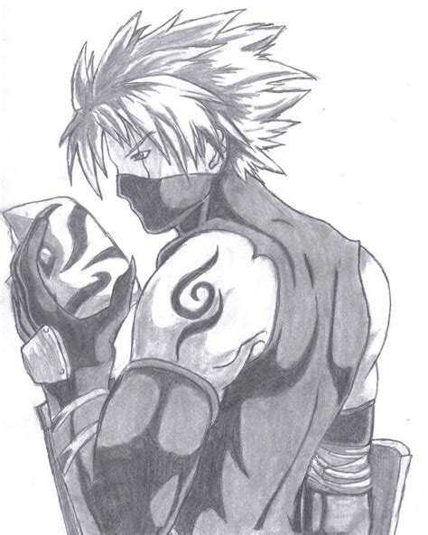 Kakashi Hatake Anbu By Narutoxartist On Deviantart