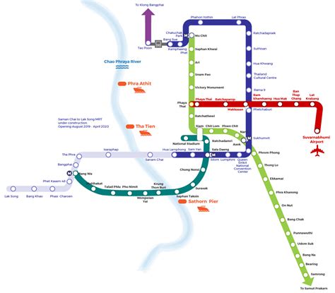 Navigating Bangkoks Bts Stations Made Easier With The English Map