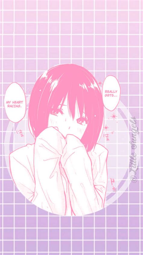 Download Cute Pink Aesthetic Anime Girl Wallpaper