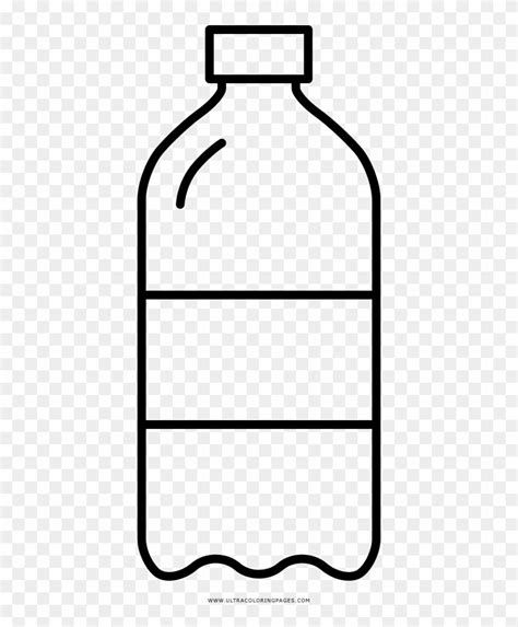 Colorear Una Botella Humanizada Dibujos De Botellas Botella De Agua