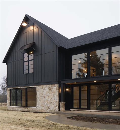 13 Awesome Modern Farmhouse Exterior Design Ideas Metal Building