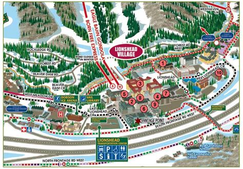 34 Vail Ski Resort Map Maps Database Source