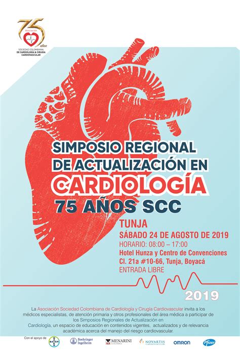 Simposio Regional De Actualización En Cardiología 75 Años Scc Tunja Scc