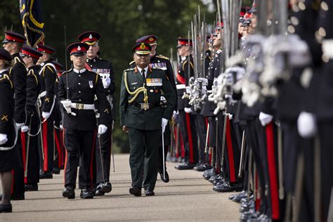 Head Of Indian Army Inspects Officer Cadets’ Passing Out Parade The British Army