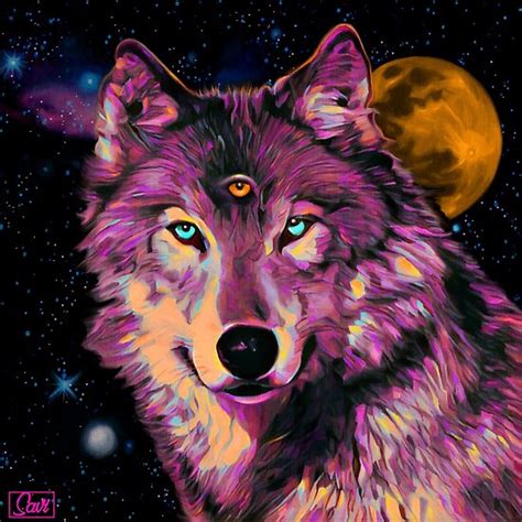 Aware Wolf Posters By Savi Singh Redbubble