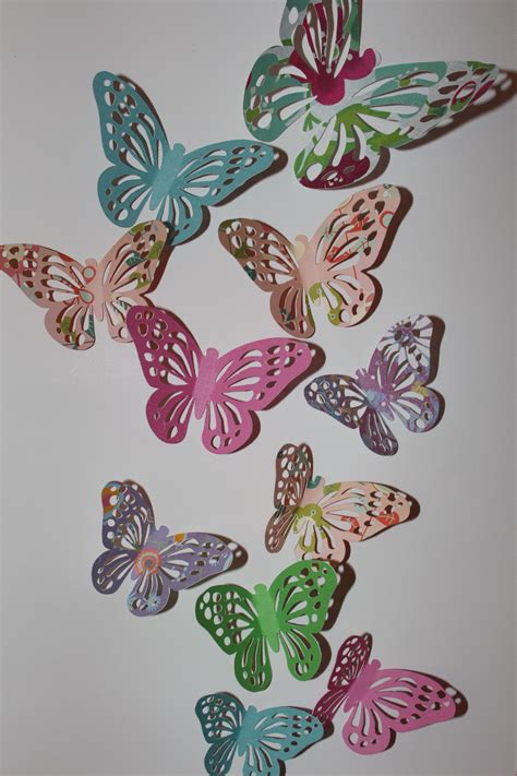 Close up of the butterflies I made on the Cricut | Cricut crafts