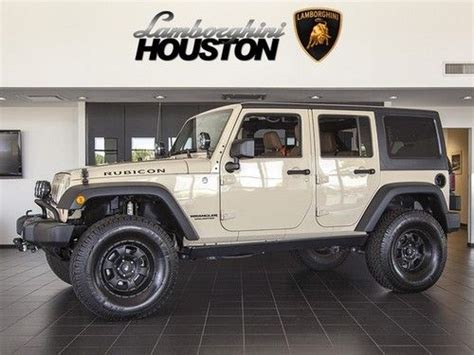 Buy used 2011 Jeep Wrangler Unlimited Rubicon 4X4 Dune Tan ...