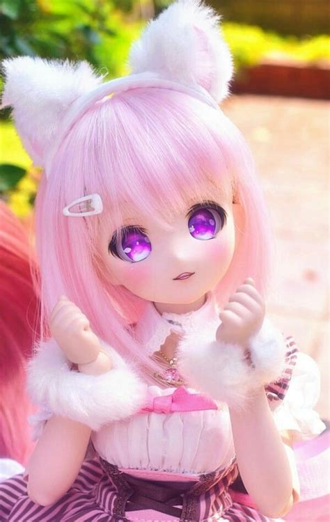 Pin By 002 On Милые Куколки Bjd Dolls Girls Anime Dolls Kawaii Doll