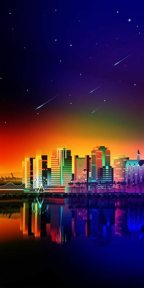 Rainbow City Wallpapers Wallpaper Cave
