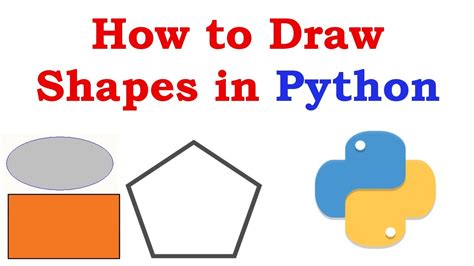 How To Draw Shapes In Python With Pyside2 Youtube