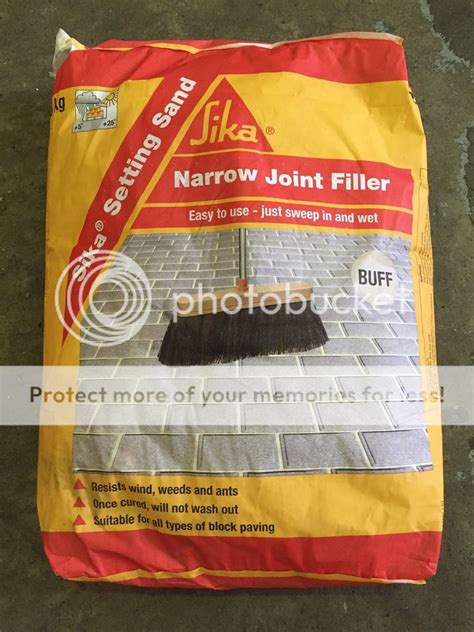 Sika Setting Sand Narrow Joint Filler Jointing Compound Buff