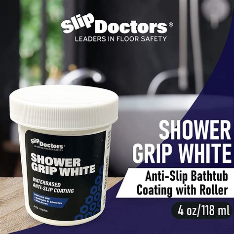 Shower Grip White Anti Slip Paint Coating For Bathtubs And Showers