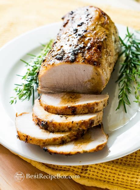 Place the pork loin over the fire and let sear for 1 minute per side. Oven Roast Pork Loin Recipe | Easy Oven Roast Pork Tenderloin