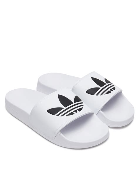 Adidas Womens Adilette Lite Slide White Surfstitch