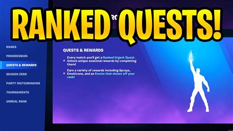 How To Complete All Ranked Urgent Quests In Fortnite Ranked Mode
