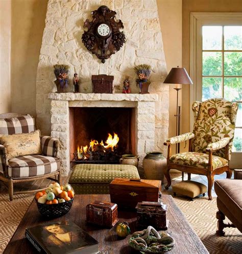 17 Likable And Cozy Rustic Living Room Designs With Fireplace