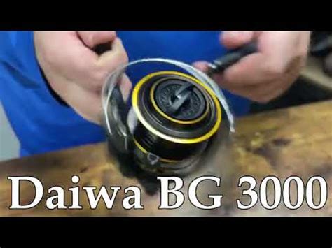 Daiwa BG 3000 YouTube