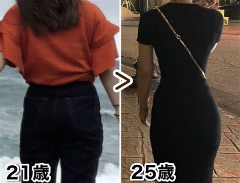 hazu 12kg痩せたダイエッター on Twitter 21歳の時より25歳の方が断然ウエストが細くなったトレーニングとか食事