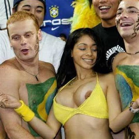 Brazilian World Cup Fans Women My XXX Hot Girl