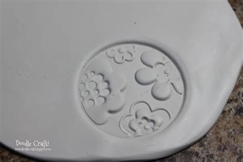 Doodlecraft Damask Polymer Clay Pendants